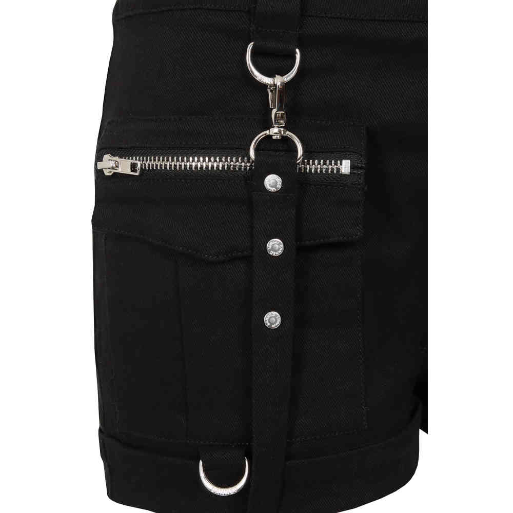 Banned - Ondine Kurze Hose - Schwarz